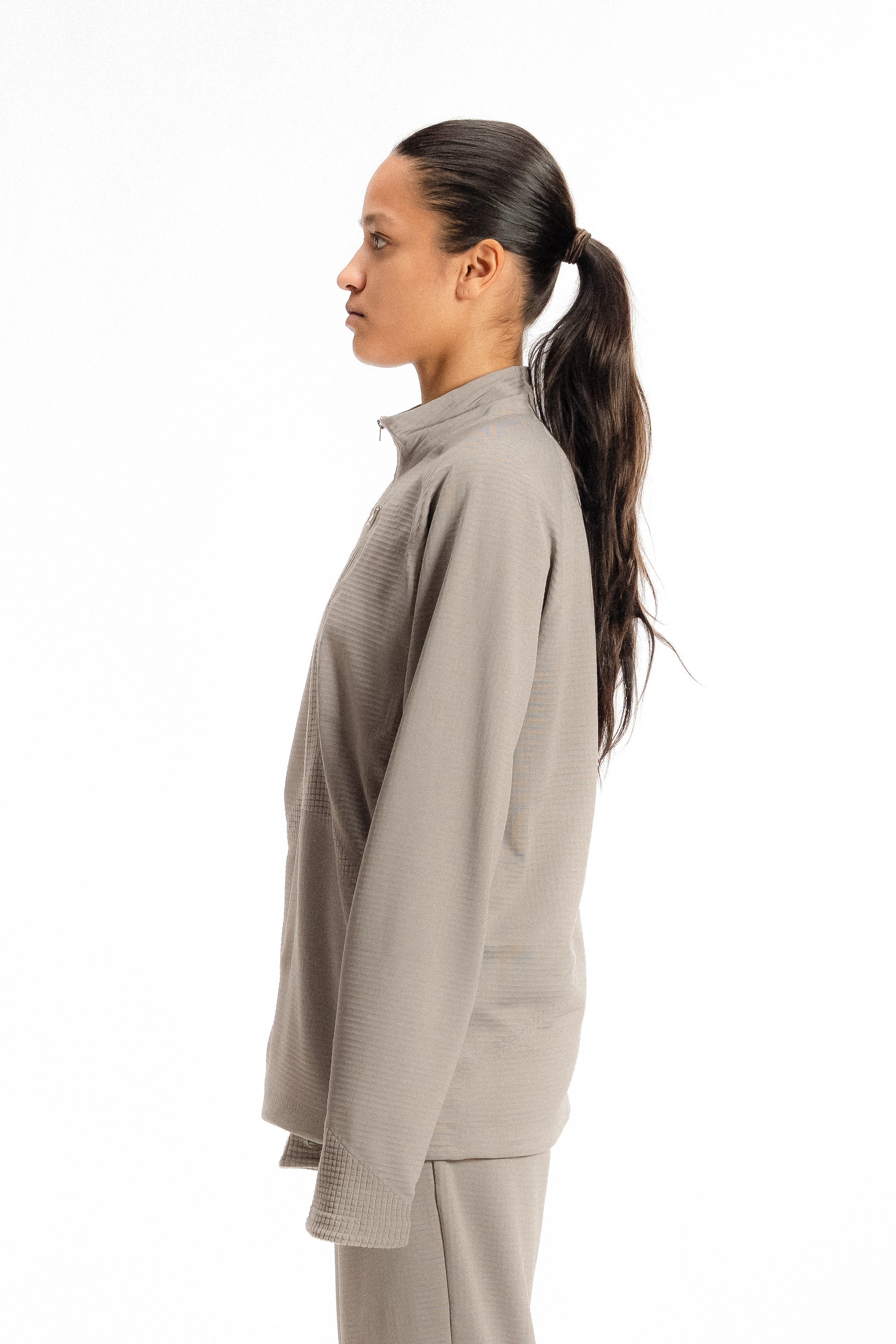 TRISPIKE Air Grid™ Half Zip Women Steeple Grey